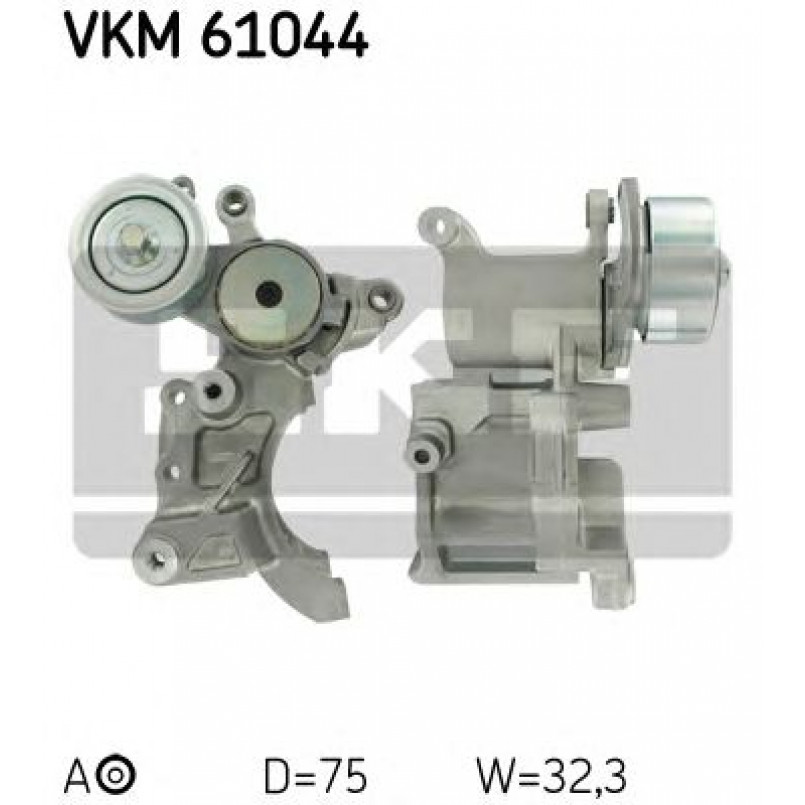 VKM 61044 SKF Натягувач поліклинового ременя